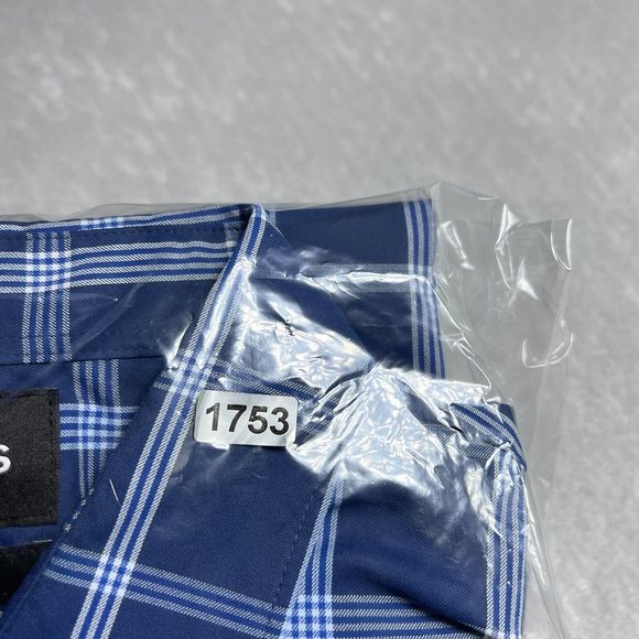 Bonobos Shirt Mens Large Blue Plaid Button Up Slim Fit Long Sleeves Lightweight - Picture 12 of 14